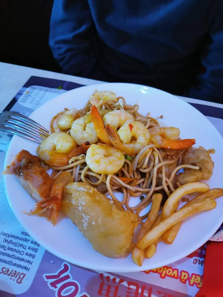 Crevette Mariné Nouille