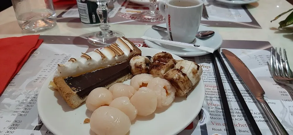 Tarte Au Chocolat Et Litchi Puis Banane Chocolat Noir